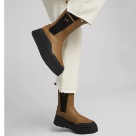 Resim Puma Mayze Stack Cheksea Casual Kadın Hardal Rengi Bot B-38 38674201 (Dar Kalıptı 1 Numara Büyük Almanızı Öneririm) 