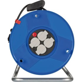 Resim Brennenstuhl Garant Soket Korumalı IP20 Lisanslı 50 M Makaralı Kablo 