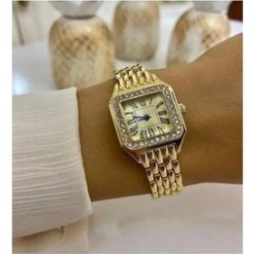 Resim Cartier Model Kare Minimal Kol Saati 