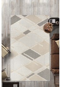 Resim West Home Makinede Yıkanabilir Kaymaz Taban Leke Tutmaz Salon Halısı Mutfak Halısı Balkon Halısı Ve Yolluk Wh 590 White 