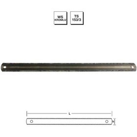 Resim Mte Makina Takım 300x13x0.8 Mm Ws - Kromlu Metaller İçin El Testere Laması - B00650301138 