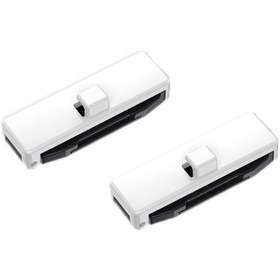 Resim Shunwei 1paır Araba Güvenlik Kemeri Sınırlayıcı Anti-dizim Klibi Beyaz 