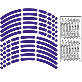 Resim Honda Pcx Reflektör Mavi Jant Şeridi N11.64224 