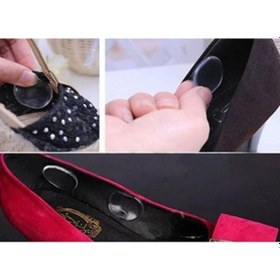 Resim Ayakkabı Ayak Koruyucu Silikon 6 Lı Ped Pedi Nasır Topuk Tabanlık 