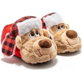 Resim Twigy Goldi Kadın,garson Boy Hayvanlı Panduf Bej 36/41 Bej 