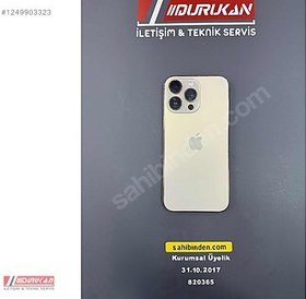 Resim Apple iPhone 14 Pro Max İkinci El TR | 128 GB | Altın 