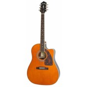 Resim Epiphone Masterbilt AJ-500RCE Elektro Akustik Gitar (Natural Satin) 
