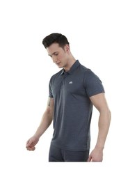 Resim Alpinist Horizons Ultra Dry Erkek Polo T-shirt 600613 Antrasit Melanj 