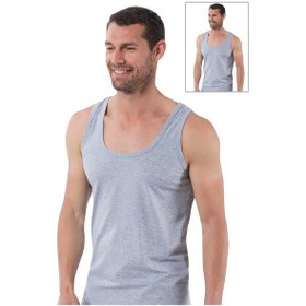 Resim Özkan Underwear Özkan 0050 2'Li Paket Erkek Pamuklu Süprem Atlet 