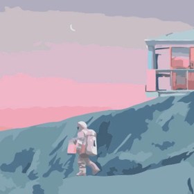 Resim Sayılarla Boyama Seti - Minimalist 2 - 40x50 