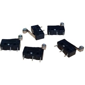Resim Kw-1-2 Tekerlekli Sınır Anahtarı Makaralı Micro Switch 3 Pin - 5 Adet 
