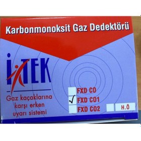Resim İtek Fxd C01 Karbonmonoksit Gaz Dedektörü 