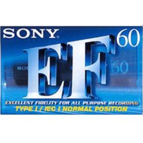 Resim SONY EF60 BOŞ TEYP KASETİ 10'LU PAKET 