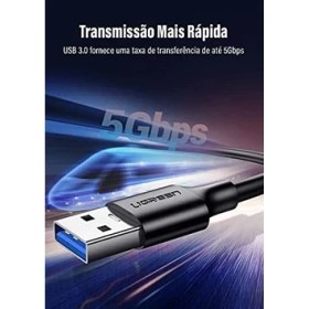 Resim USB 3.0 Type-C ve Şarj Kablosu 1.5 Metre Siyah 
