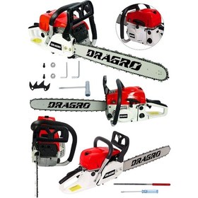 Resim Dragro DRG-TSTR9900 9.9 HP Benzinli Ağaç Kesme Makinesi Kırmızı 
