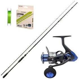 Resim Okuma Safina 3000 - Fujin New Crow 270cm 5-30gr Spin Olta Seti 