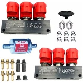 Resim Atiker Akl Uyumlu 6 Silindir Enjektör Takımı 3 Ohm 