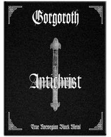 Resim Beam Dijital Gorgoroth Antichrist Albüm Arma Sırt Peç Back Patch Yama 
