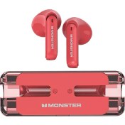 Resim Monster Airmars XKT08 Kablosuz Gaming Kulaklık Kırmızı 