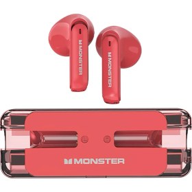 Resim Monster Airmars XKT08 Kablosuz Gaming Kulaklık Kırmızı 