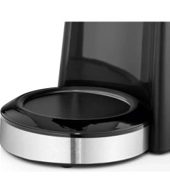 Resim Esmo Home Wmf Bueno Filtre Kahve Makinesi, Cam, 10 Fincan, Aroma Cam Sürahili Kahve Makinesi, Damlama Durdurucu, Sıcak Tutma Plakası, Kromargan/gümüş, 1000 W 