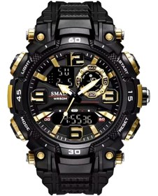 Resim SMAEL 1921 Dijital Analog Spor Erkek Kol Saati 
