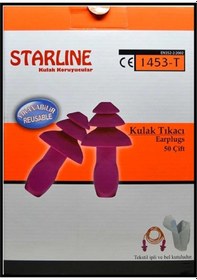 Resim Yıkanabilir Kulak Tıkacı Starline 