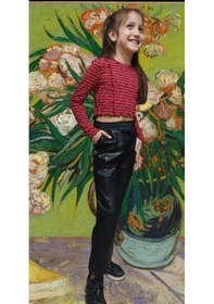 Resim Uzun Kollu Kız Çocuk Crop Model Body 001 