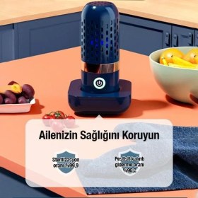 Resim Coofbe Bakliyat Meyve Sebze Yıkama ve Dezenfekte Makinesi Su Geçirmez Oh-Arıtma I Dezenfekta 