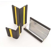 Resim Hayat Trafik Metal Profilli TPE Köşe Kolon Koruma 300x10x10 cm 