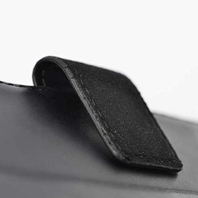 Resim Spia Apple iPhone 13 Kılıf Siyah Zore Kapaklı Suni Deri Orijinal Geliştirilmiş Dayanıklı Darbe Karşıtı Koruyucu Yeni Nesil Tasarım (Apple iPhone 13, Siyah) 
