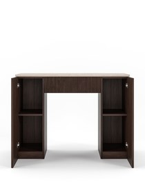 Resim Vall - Ceviz Dresuar (Traverten Tabla) - 120x40x90 