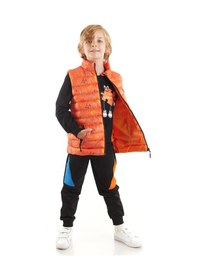 Resim Ahengim Erkek Çocuk Oyuncak Baskılı Trend Şişme Yelek Ak214041 Turuncu 