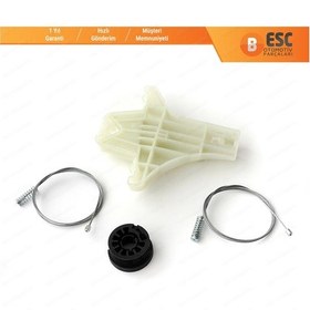 Resim VW Golf MK6 A6 5K 5K1 AJ5 2008-20014 İçin Arka Sol Cam Kriko Seti 