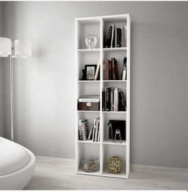 Resim Alesta Life 10 Raflı Kitaplık 162 x 55 x 20 CM 
