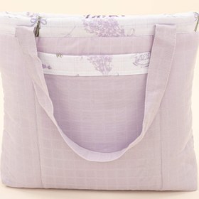 Resim Bebek Bakım Çantası - Lila Muslin - Lavanta 
