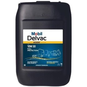 Resim Mobil Delvac Modern 10W-30 Full Protection Motor Yağı 20 L 