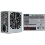 Resim Eyfel Efs-2500 200W Peak 250W Metalik 12Cm Fanlı Power Supply 