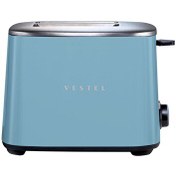 Resim Vestel Retro Düş Mavisi Ekmek Kızartma Makinesi 