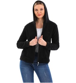 Resim Slazenger Sofal I Kadın Polar Sweatshirt Siyah 
