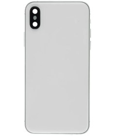 Resim iPhone XS Kasa Kapak Beyaz Boş 