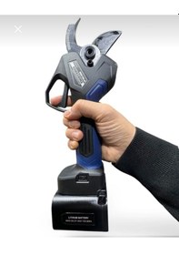 Resim Kawashıma 45mm Akülü Budama Makası 25 Volt 4 Ah Çift Bataryalı 