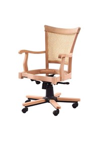 Resim Masifart Beta Hasırlı Şerif Döner Koltuk Cilasız Ham Diğer 