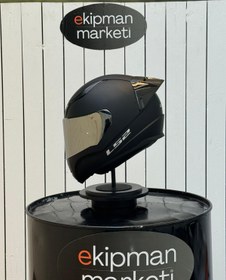 Resim Ls2 Rapid2 Mat Siyah FullFace Kask 