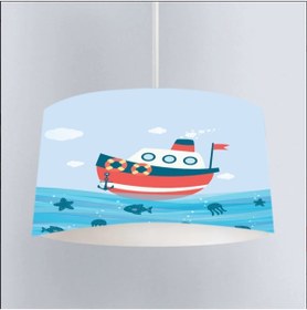 Resim EVSEHOMES Denizci Çapa 14 Çocuk Avizesi 