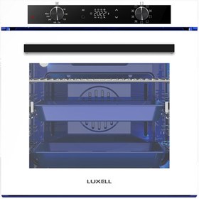 Resim Luxell 88 Lt Platinum Ankastre Beyaz Fırın Luxell