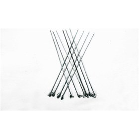 Resim Tavuk Şiş Et Ciğer Kuşbaşı Şiş 50 Cm 2Mm Paslanmaz Çelik 10 Adet 