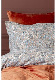 Resim Tek Kişilik Lona Kiremit Kadife Battaniyeli Nevresim Takımı Kiremit 