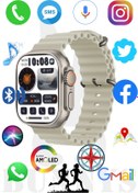 Resim Bunnys Reeder P13 Blue Max 2021 Uyumlu Akıllı Saat Konuşma Özellikli Watch 8 Ultra 49MM AMOLED EKRAN 