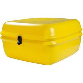Resim Motosiklet Servis Kurye Çantası Midi Box Sarı 110 Litre 